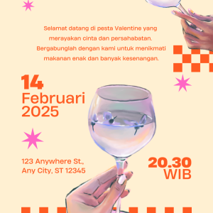 Valentine Party Website Invitation