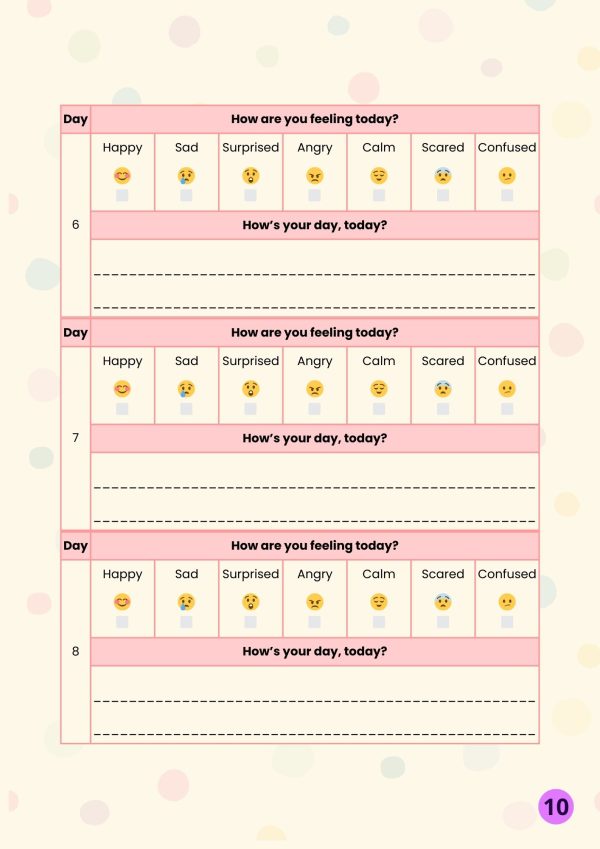 Activity book "my  feelings" Created for Children in the Spectrum - Image 3