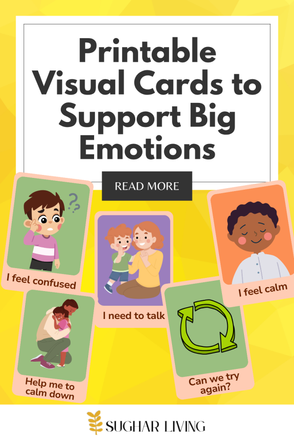 Printable Communication Flashcards for Kids – Emotion & Needs Visual Support