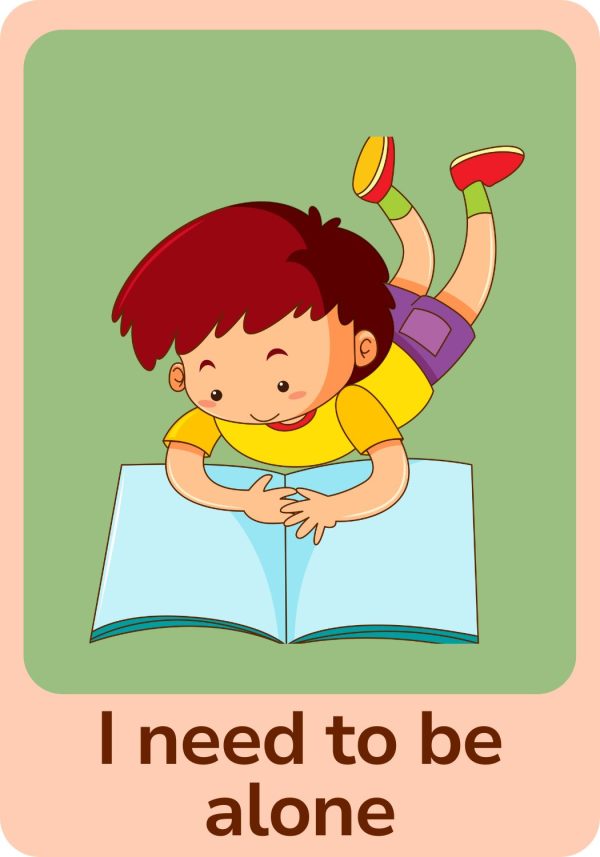 Printable Communication Flashcards for Kids – Emotion & Needs Visual Support - Image 3