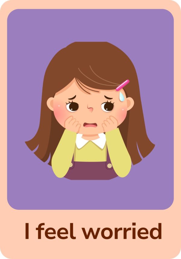 Printable Communication Flashcards for Kids – Emotion & Needs Visual Support - Image 2